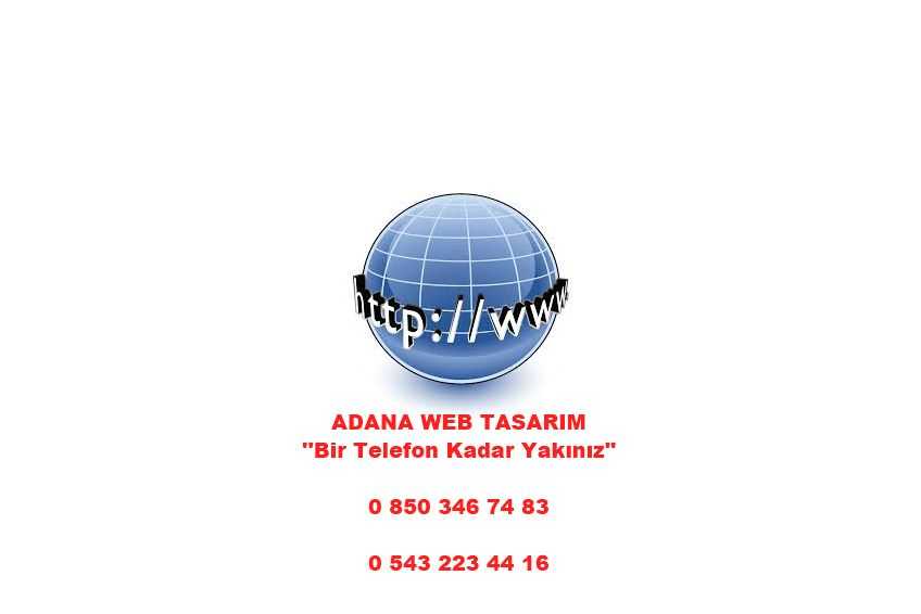Adana Web Tasarım