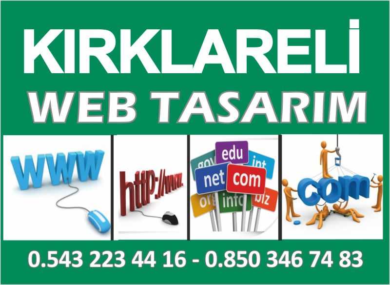 Kırklareli Web Tasarım