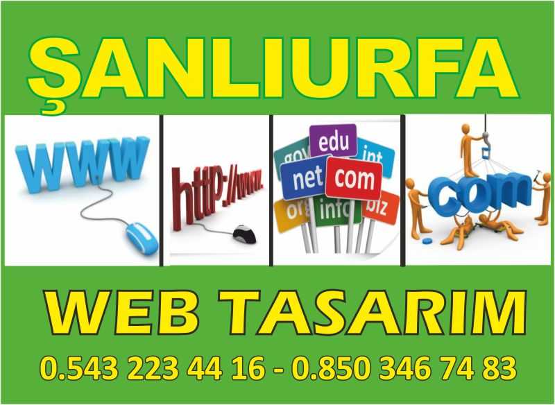 Şanlıurfa Web Tasarım – 0414 215 88 57 – 0543 223 44 16