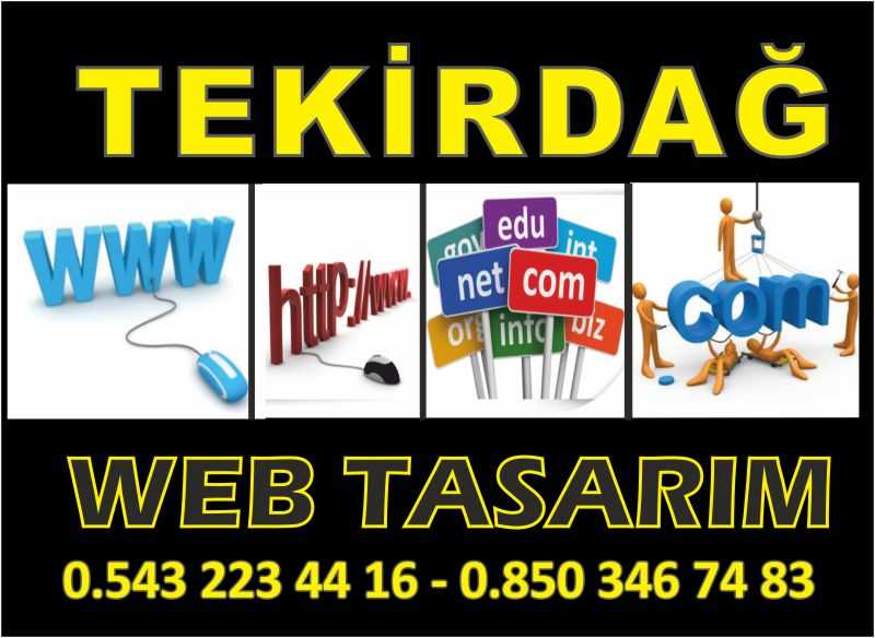 Tekirdağ Web Tasarım
