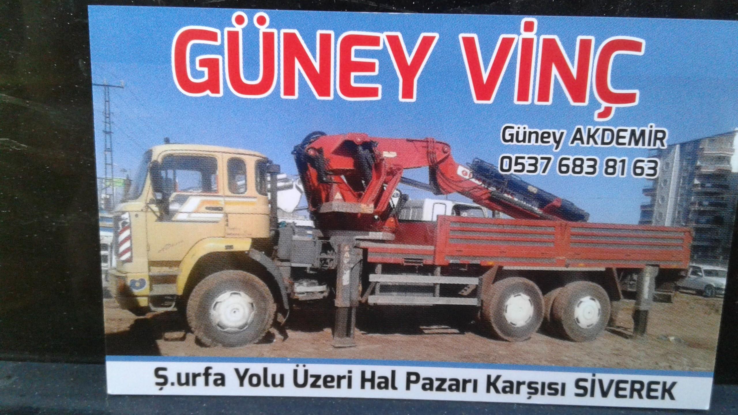 Güney Vinç – 0537 683 81 63 – Siverek