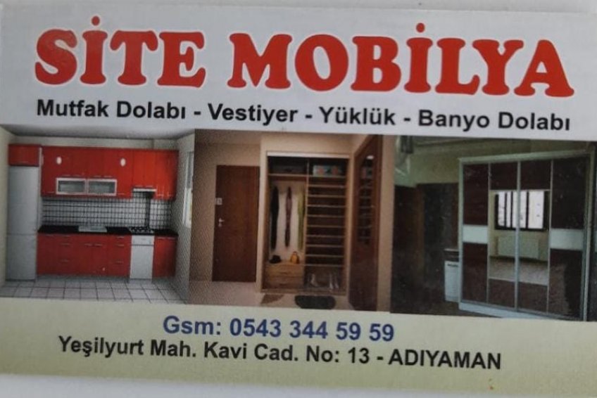 Site Mobilya Dekorasyon 0543 344 59 59 Türkiye İş ve