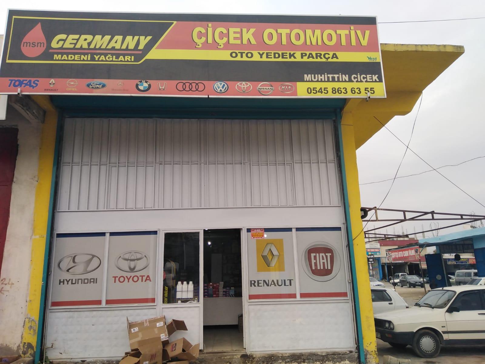 Çiçek Otomotiv Oto Yedek Parça – 0545 863 63 55 – Akçakale – Şanlıurfa