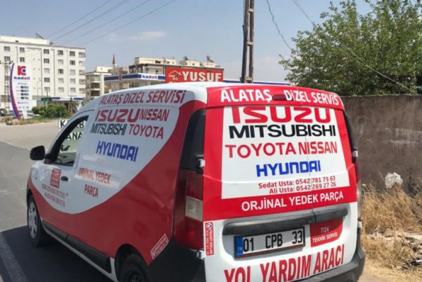 alatas dizel isuzu mitsubishi huyundai nissan toyota ozel servis 0542 781 75 63 0542 269 27 26 sanliurfa turkiye is ve firma rehberi