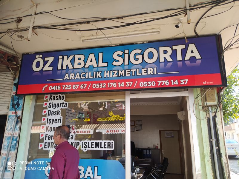 Öz İkbal Sigorta – 0532 176 14 37 – Aracılık Hizmetleri – Kahta