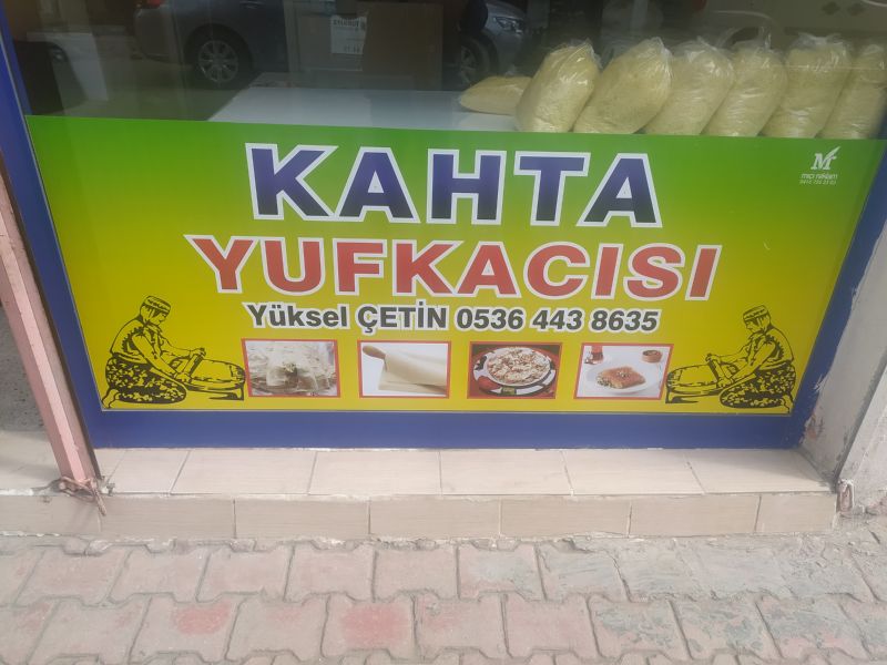 Kahta Yufkacısı – 0536 443 86 35 – Kahta – Adıyaman