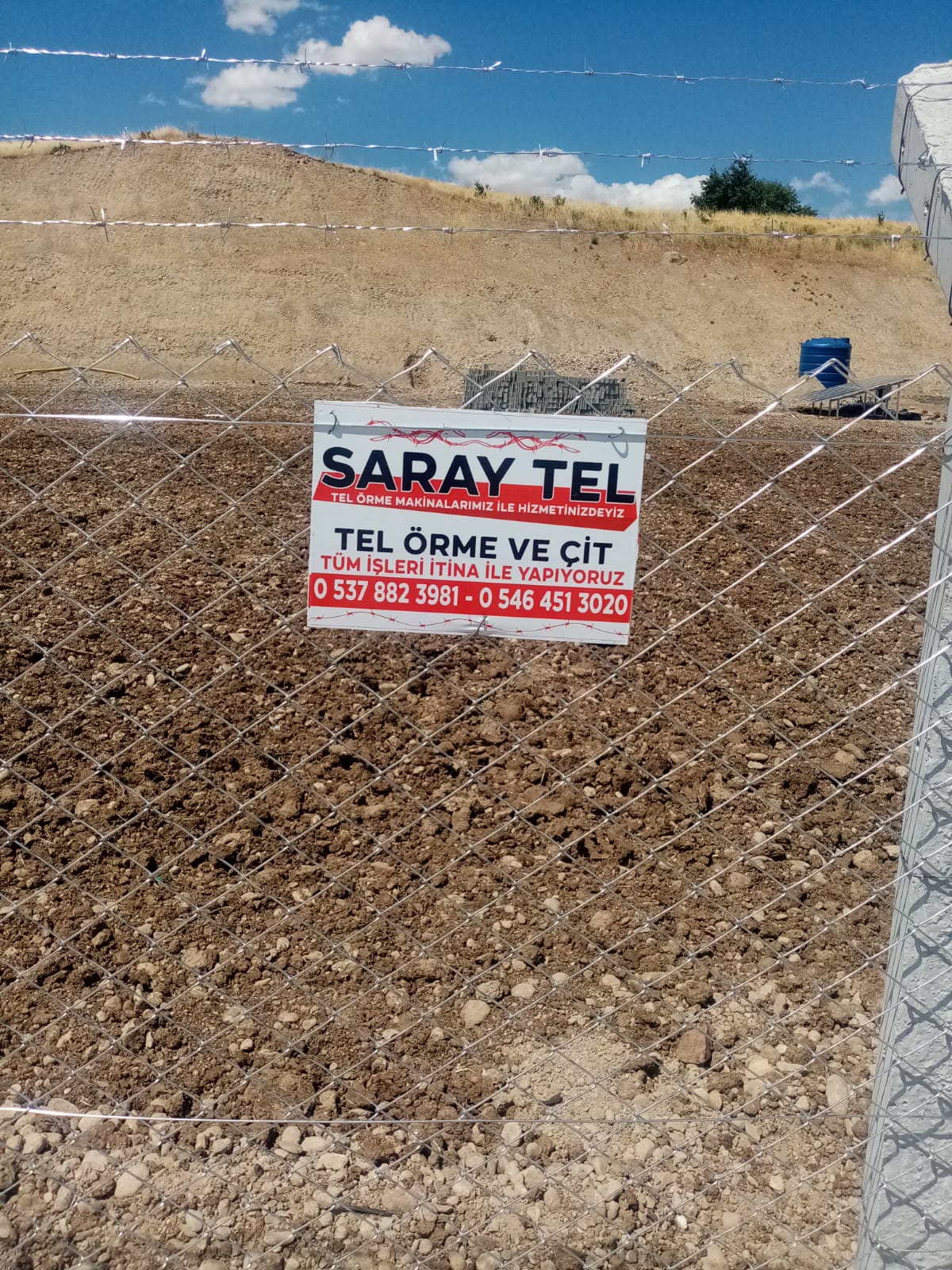 Saray Ticaret – Tel Çit – Beton – Boru Direkleri – 0537 882 3981- Kahta