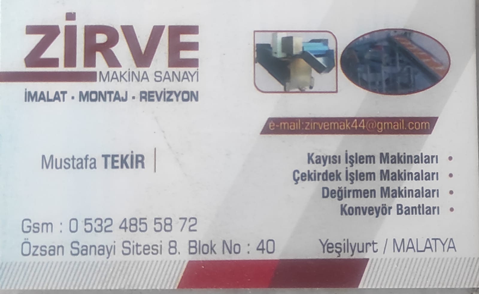 Zirve Makine Sanayi – Malatya