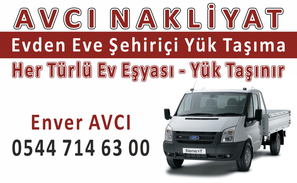 Şanlıurfa Avcı Nakliyat – 0544 714 63 00