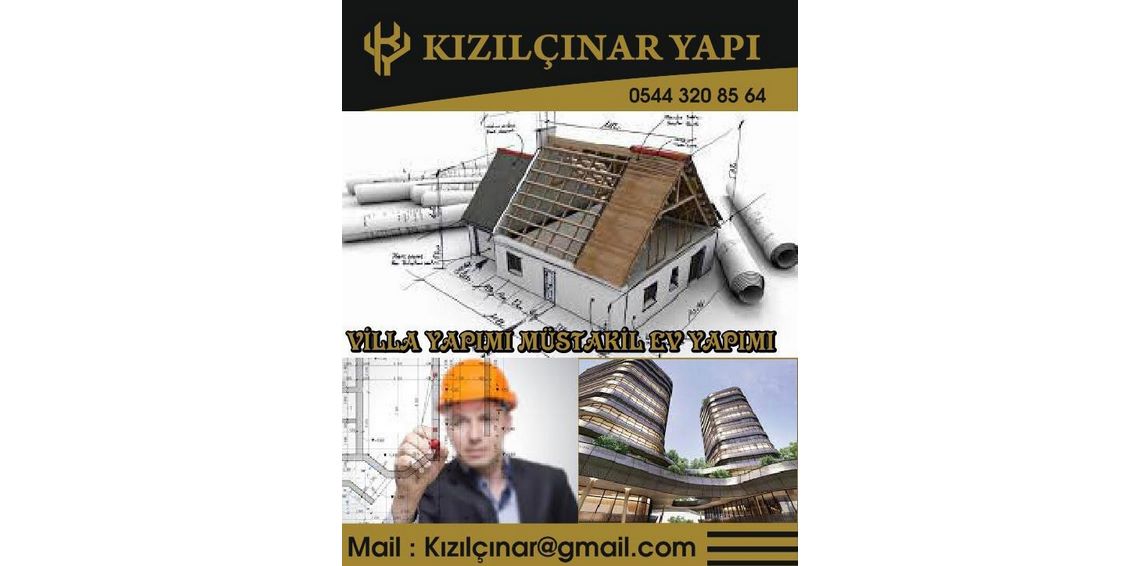 Kızılçınar Yapı Kızıltepe – 0544 320 85 64