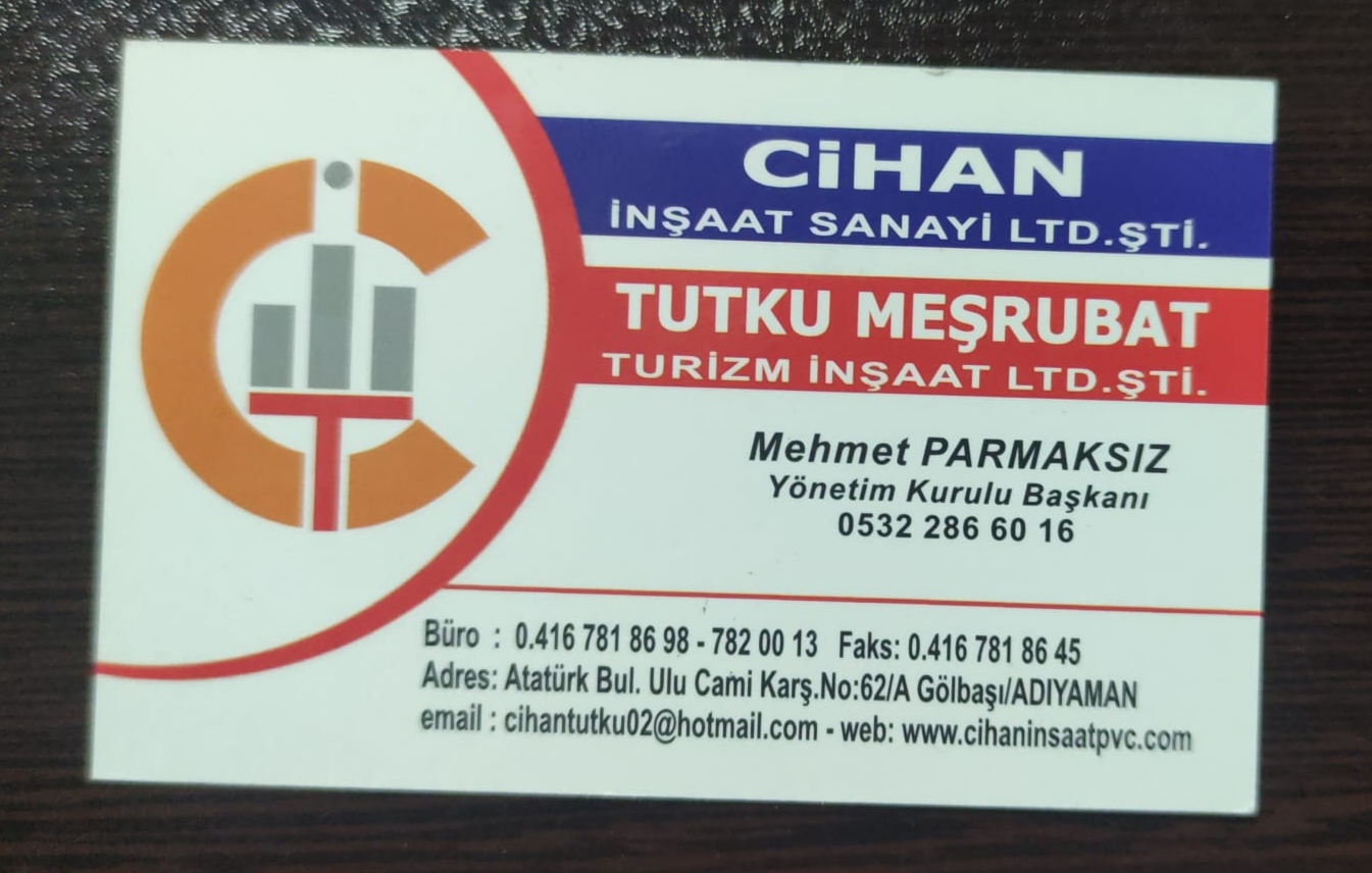 Cihan İnşaat – 0532 286 60 16 – Gölbaşı